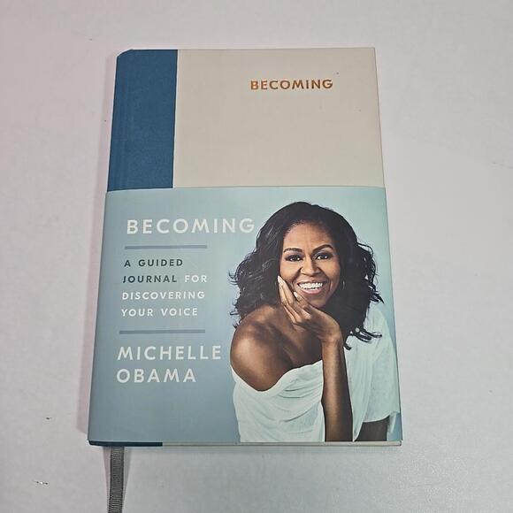 Other - NEW Becoming A Guided Journal for Discovering Your Voice by Michelle Obama